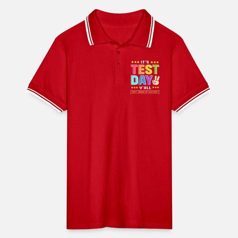 Examen d’enseignant Polo tipped Homme