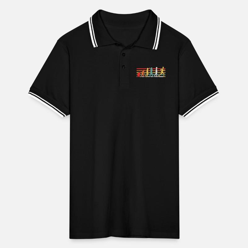 Evolution Läufer Männer Tipped Poloshirt