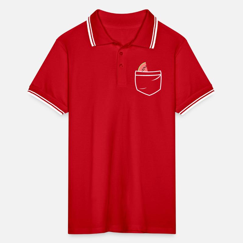 Poches de pastèque Polo tipped Homme