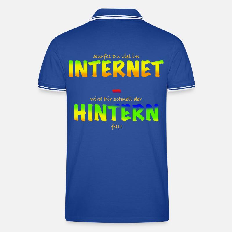 Cul d’Internet Polo tipped Homme