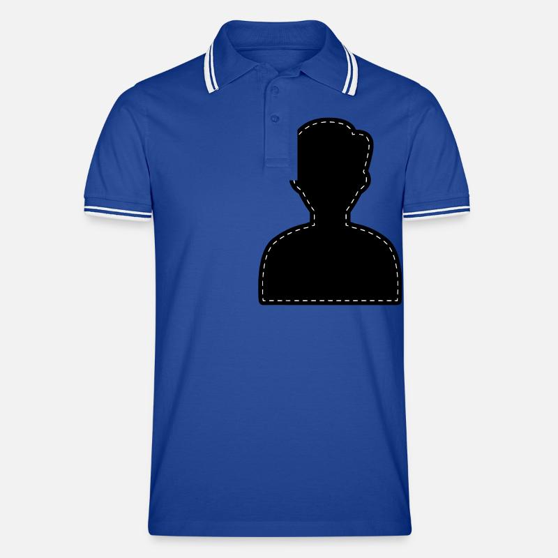 Icône compte Avatar Polo tipped Homme