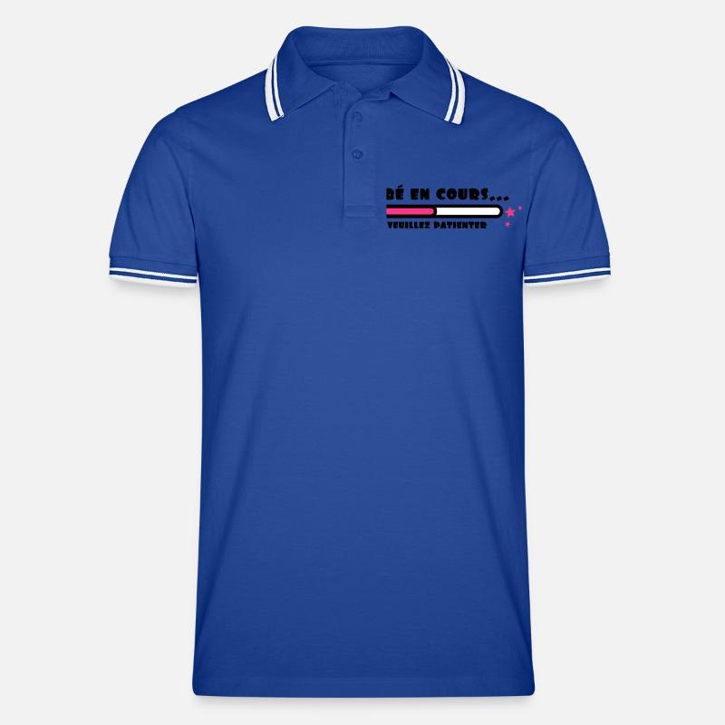 bébé en cours Polo tipped Homme