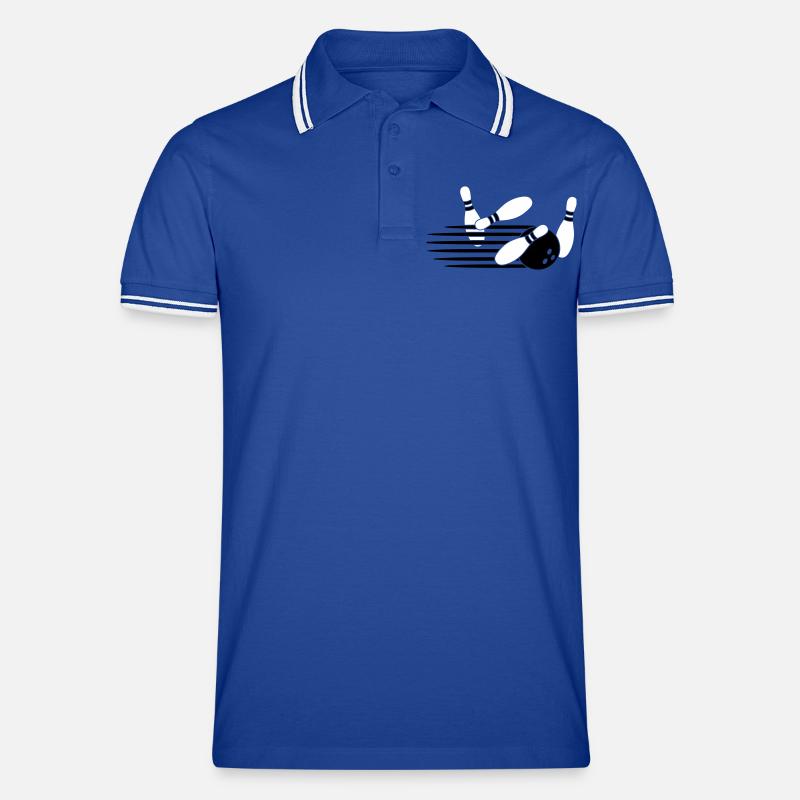 Fast Bowling Throw Männer Tipped Poloshirt
