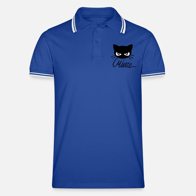 Mieze - Katze Männer Tipped Poloshirt