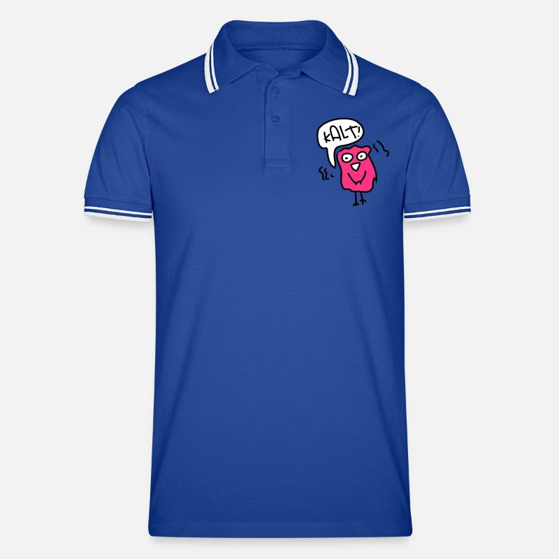 Kalt Männer Tipped Poloshirt