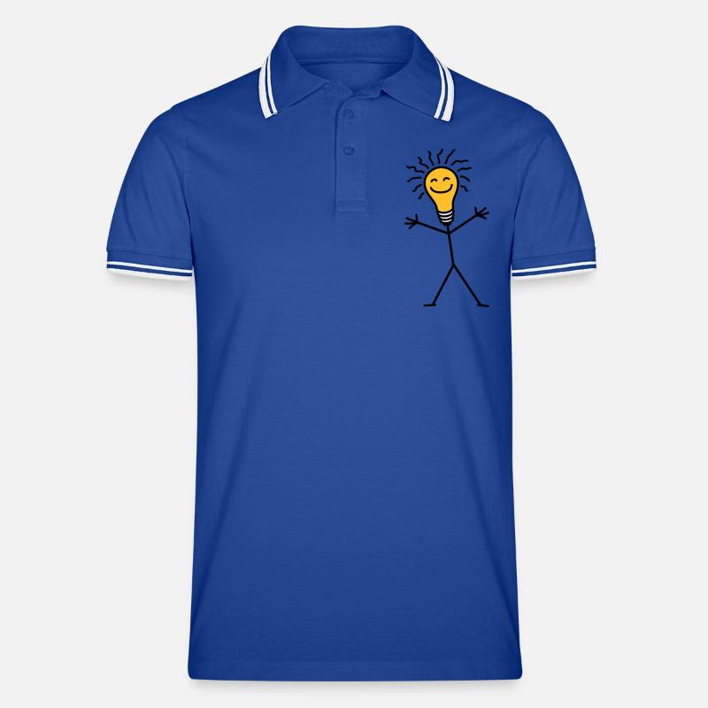Light Bulb Polo tipped Homme