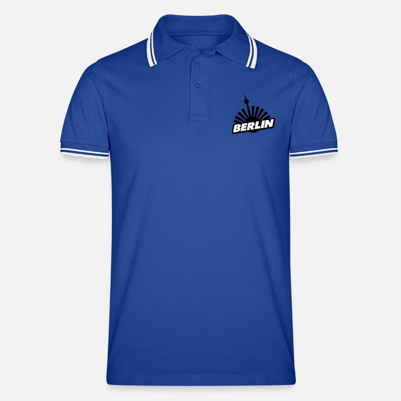 berlin Men's Tipped Polo Shirt