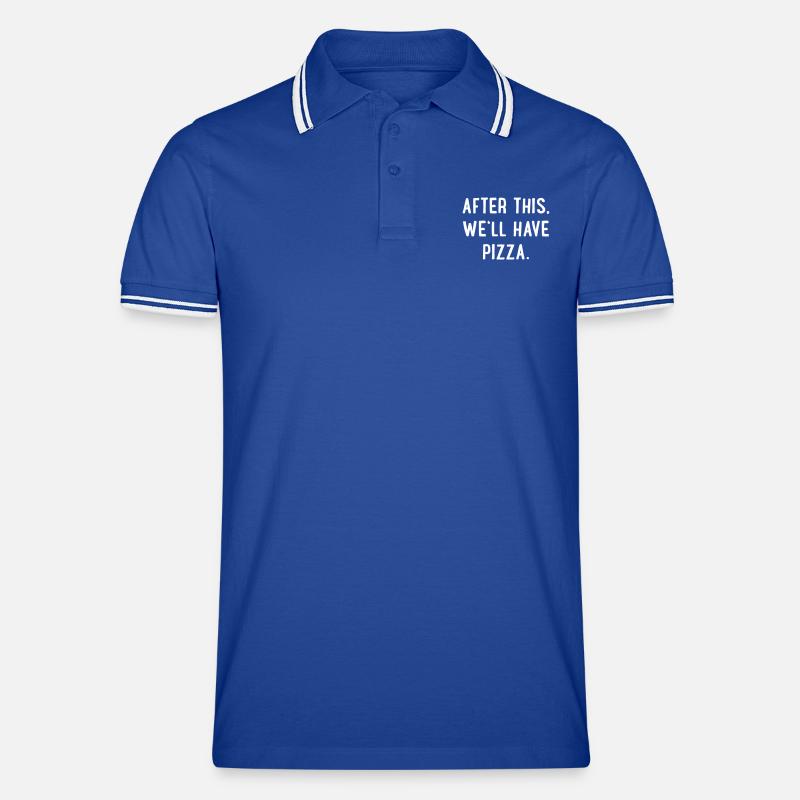 Sport Männer Tipped Poloshirt