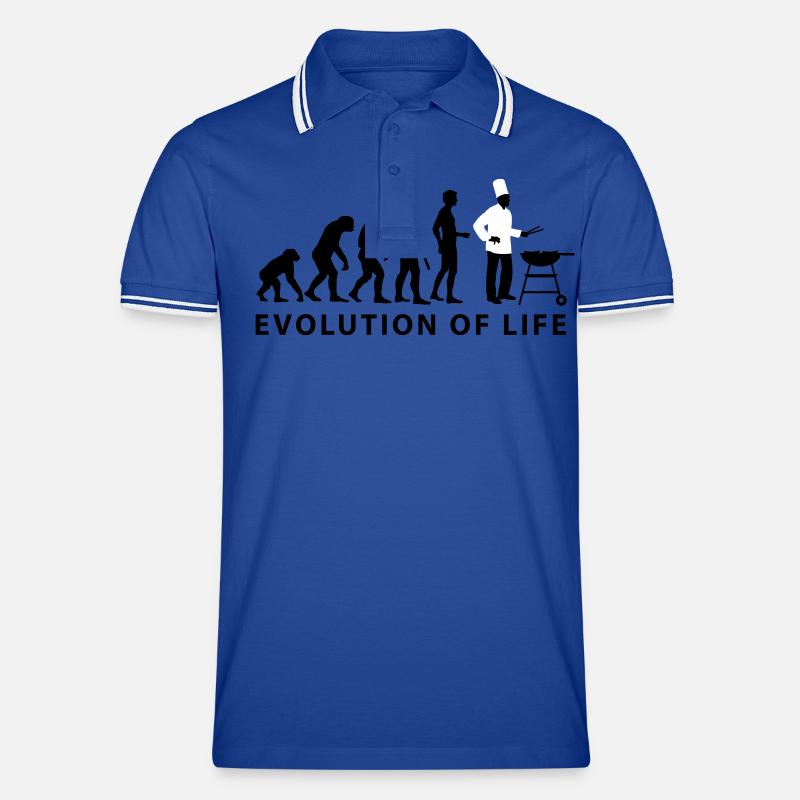 evolution_grill_e_2c Männer Tipped Poloshirt