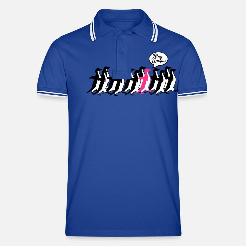 stay unique Männer Tipped Poloshirt
