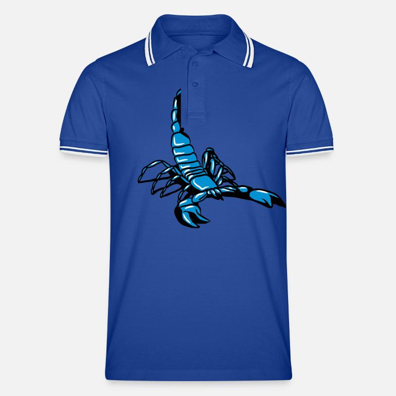 attacked Scorpio horoscope Men's Tipped Polo Shirt