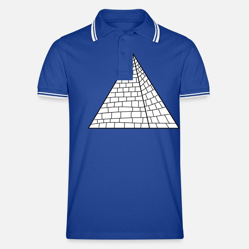 Pyramid Men's Tipped Polo Shirt