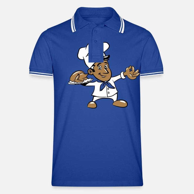cuire le poulet de cuisson Polo tipped Homme