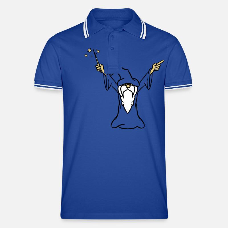 Coup de baguette magique Assistant Magic Hat Polo tipped Homme