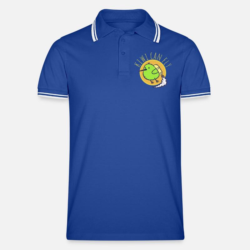Les Kiwis peuvent voler Polo tipped Homme