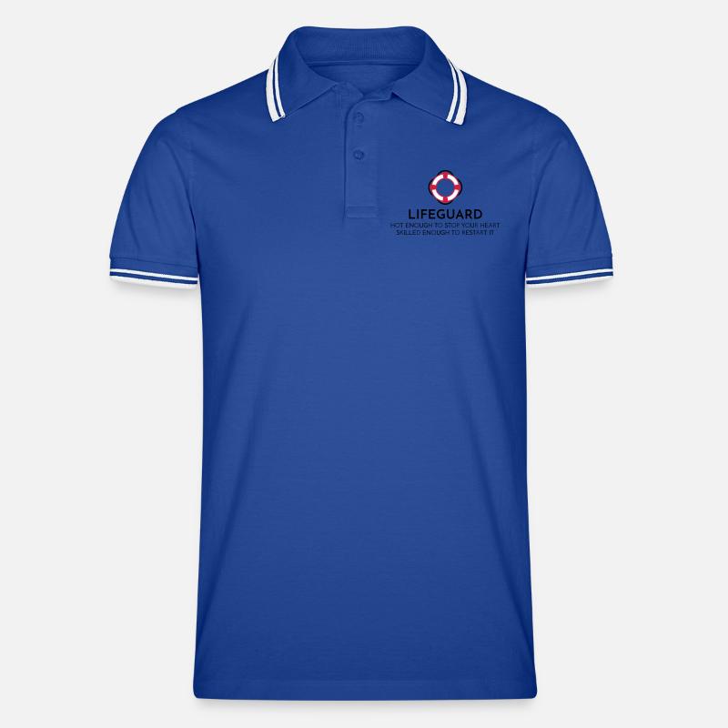 lifeguard Men's Tipped Polo Shirt
