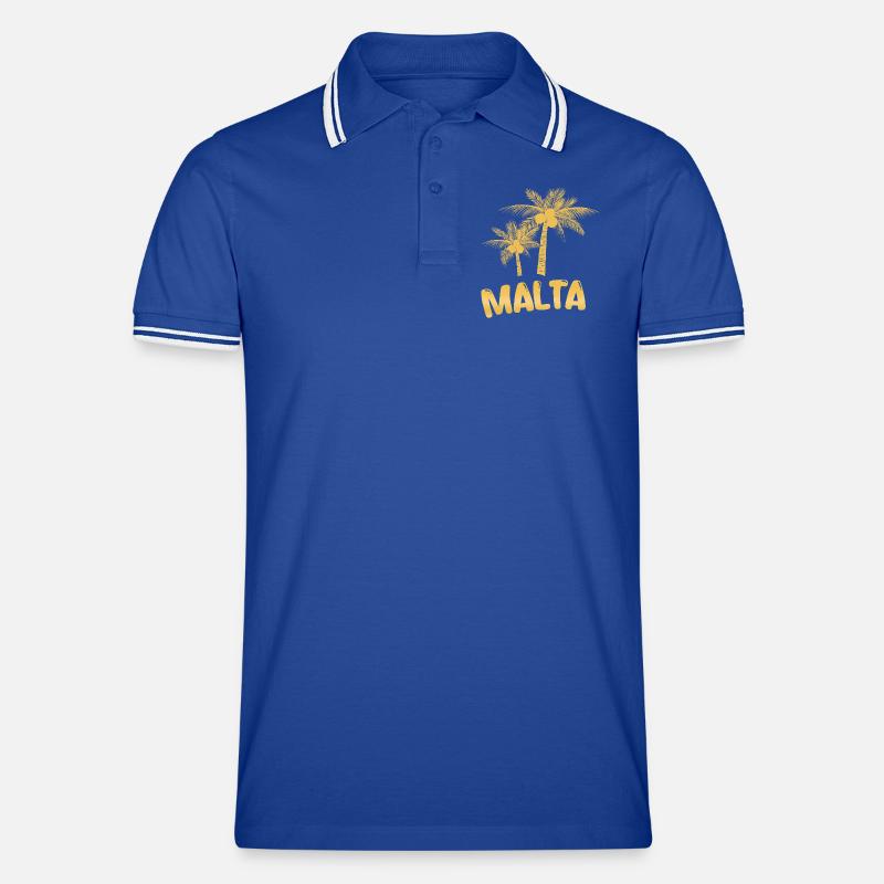 Malte Polo tipped Homme