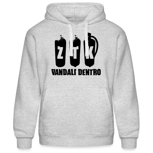 ZTK Vandali Dentro Morphing 1 - Men’s Hooded Sweater by Russell
