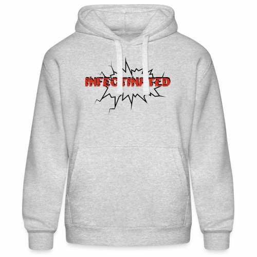 Infectinated - Men’s Hooded Sweater by Russell