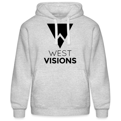 WestVision Logo schwarz - Männer Kapuzen Sweater von Russell