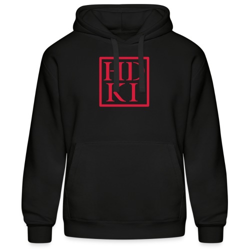 HDKI logo - Men’s Hooded Sweater by Russell