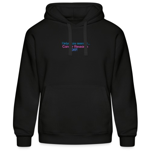 Cancer Research 2017! - Men’s Hooded Sweater by Russell