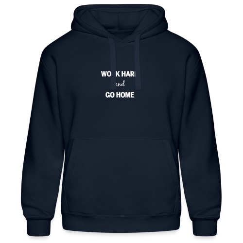 Work hard and go home - Men’s Hooded Sweater by Russell