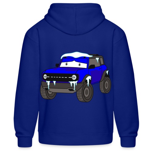 SCALE RC OFFROAD CAR IN WINTER SEASON FROZEN EMOJI - Männer Kapuzen Sweater von Russell