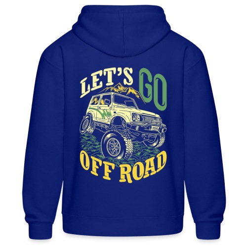LET'S GO OFF ROAD - Männer Kapuzen Sweater von Russell