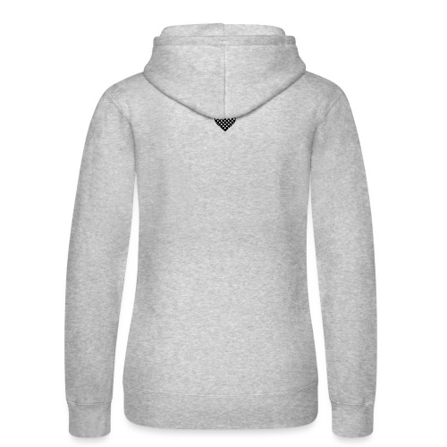 ,Schwarzwald’ mit Herzchen schwarz-weiß - Frauen Kapuzen Sweater von Russell