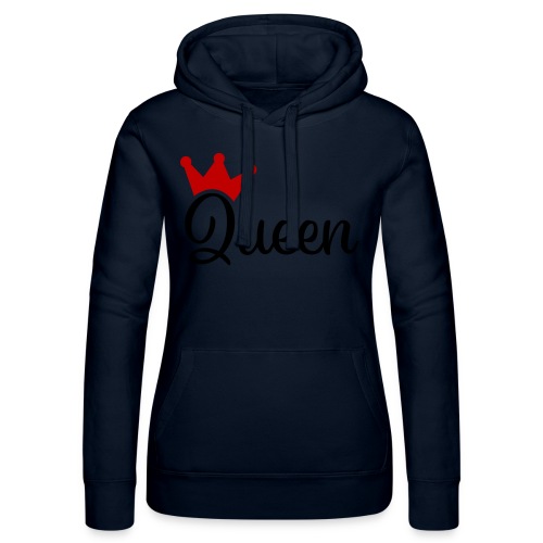 Queen mit Krone - Frauen Kapuzen Sweater von Russell
