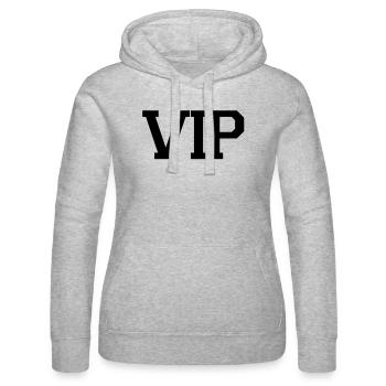VIP - Frauen Kapuzen Sweater von Russell - Grau meliert - Vorne - Marisol (170cm)