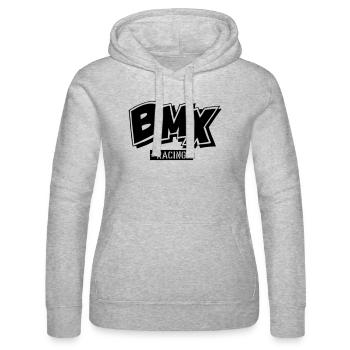 logo - Sweat à capuche Russell Femme - gris chiné - Devant - Marisol (170cm)