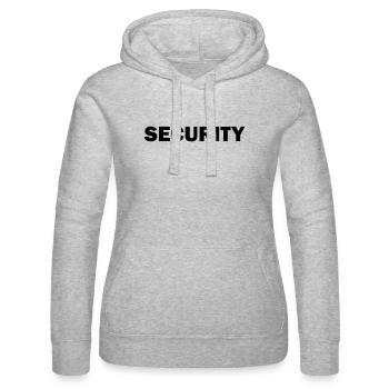 Sécurité - Sweat à capuche Russell Femme - gris chiné - Devant - Marisol (170cm)
