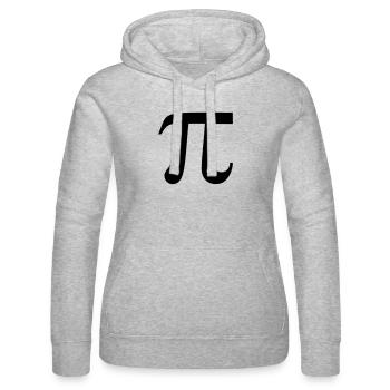 PI - Frauen Kapuzen Sweater von Russell - Grau meliert - Vorne - Marisol (170cm)