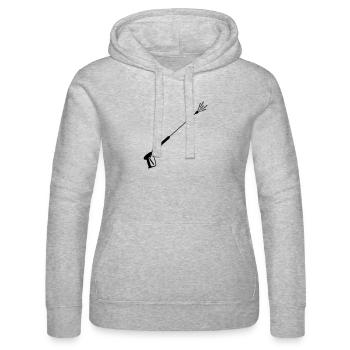 Nettoyage de façade de pulvérisateur à haute pression 5 - Sweat à capuche Russell Femme - gris chiné - Devant - Marisol (170cm)
