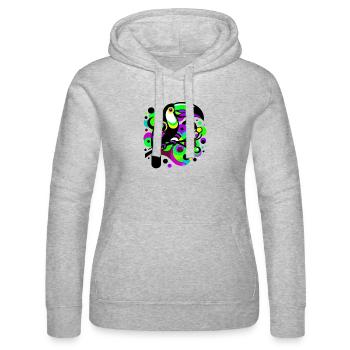 Tukan - Frauen Kapuzen Sweater von Russell - Grau meliert - Vorne - Marisol (170cm)