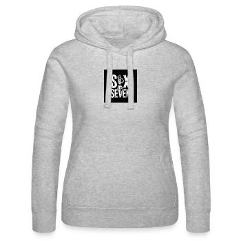 Sox Seven Squelette Main - Sweat à capuche Russell Femme - gris chiné - Devant - Marisol (170cm)