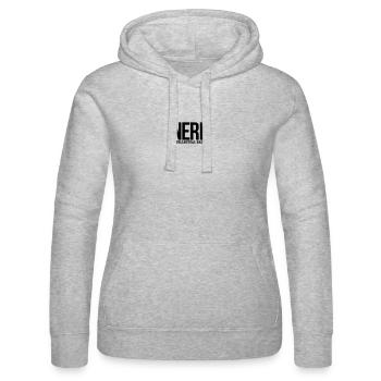 nerd - Sweat à capuche Russell Femme - gris chiné - Devant - Marisol (170cm)