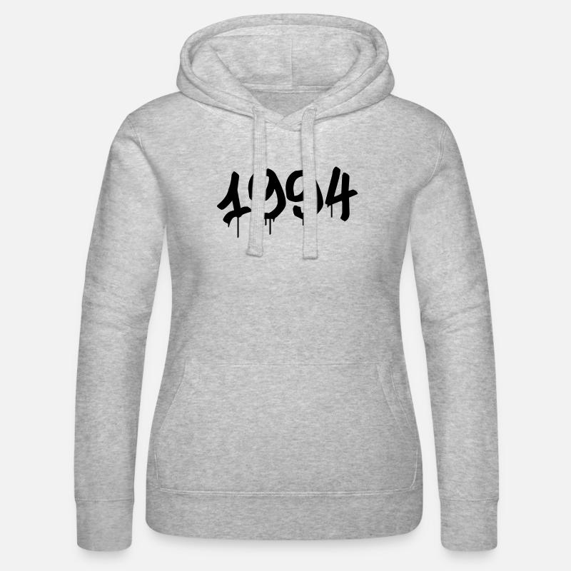 Graffiti: 1994 - Women’s Hooded Sweater by Russell - heather grey