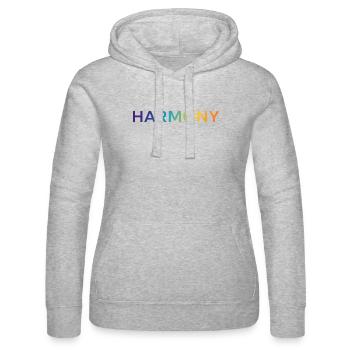 Harmony - Frauen Kapuzen Sweater von Russell - Grau meliert - Vorne - Marisol (170cm)