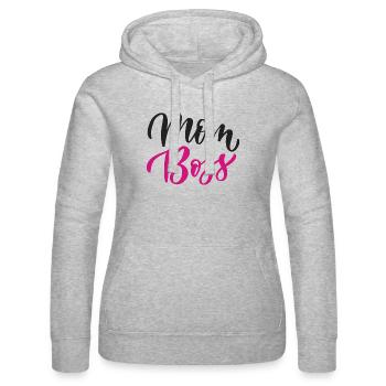 Meilleure maman - Sweat à capuche Russell Femme - gris chiné - Devant - Marisol (170cm)