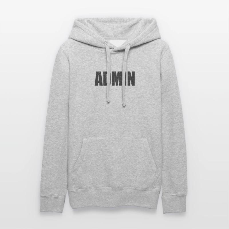 admin Programmierer Linux IT Geschenkidee Frauen Kapuzen Sweater von Russell