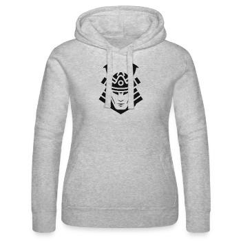 Casque de samouraï Logo Katana Épéiste - Sweat à capuche Russell Femme - gris chiné - Devant - Marisol (170cm)