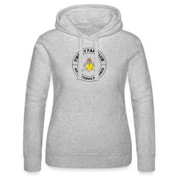 Lucioles Firefly Lightning Bug Insect Collector - Sweat à capuche Russell Femme - gris chiné - Devant - Marisol (170cm)