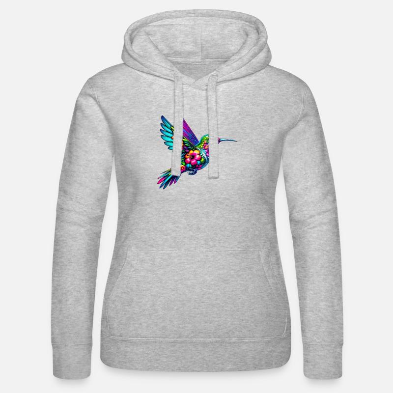 Hummingbird - Hettegenser for kvinner fra Russell - gråmelert