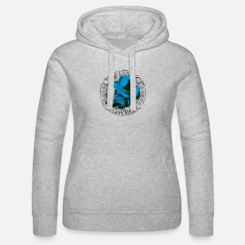 kl_linedance26 - Sweat à capuche Russell Femme - gris chiné