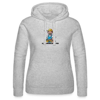 Artisan - Sweat à capuche Russell Femme - gris chiné - Devant - Marisol (170cm)