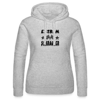 Schrauber - Frauen Kapuzen Sweater von Russell - Grau meliert - Vorne - Marisol (170cm)