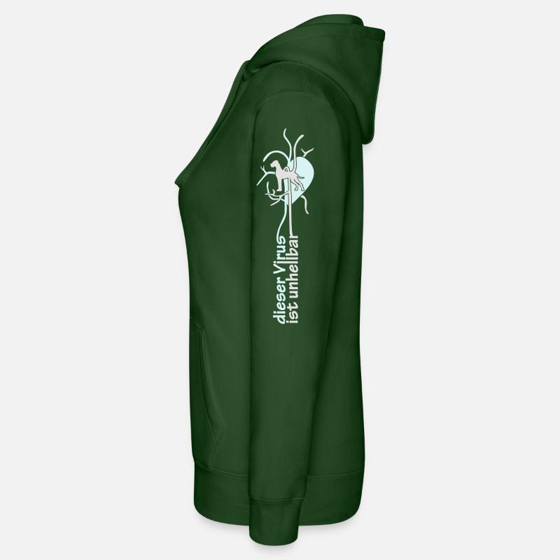 virus Dogg étroite Sweat à capuche Russell Femme